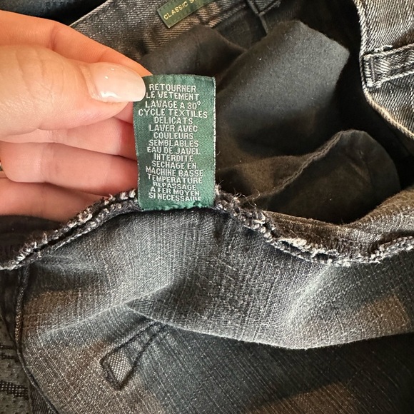 Ralph Lauren Jeans Classic Straight Women’s Size 16
Gray distressed Jeans - Picture 8 of 13